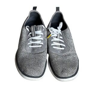 Cole Haan Zerogrand Stitchlite Mens Grey Knit Oxford Sneakers Size 13 C312850‎